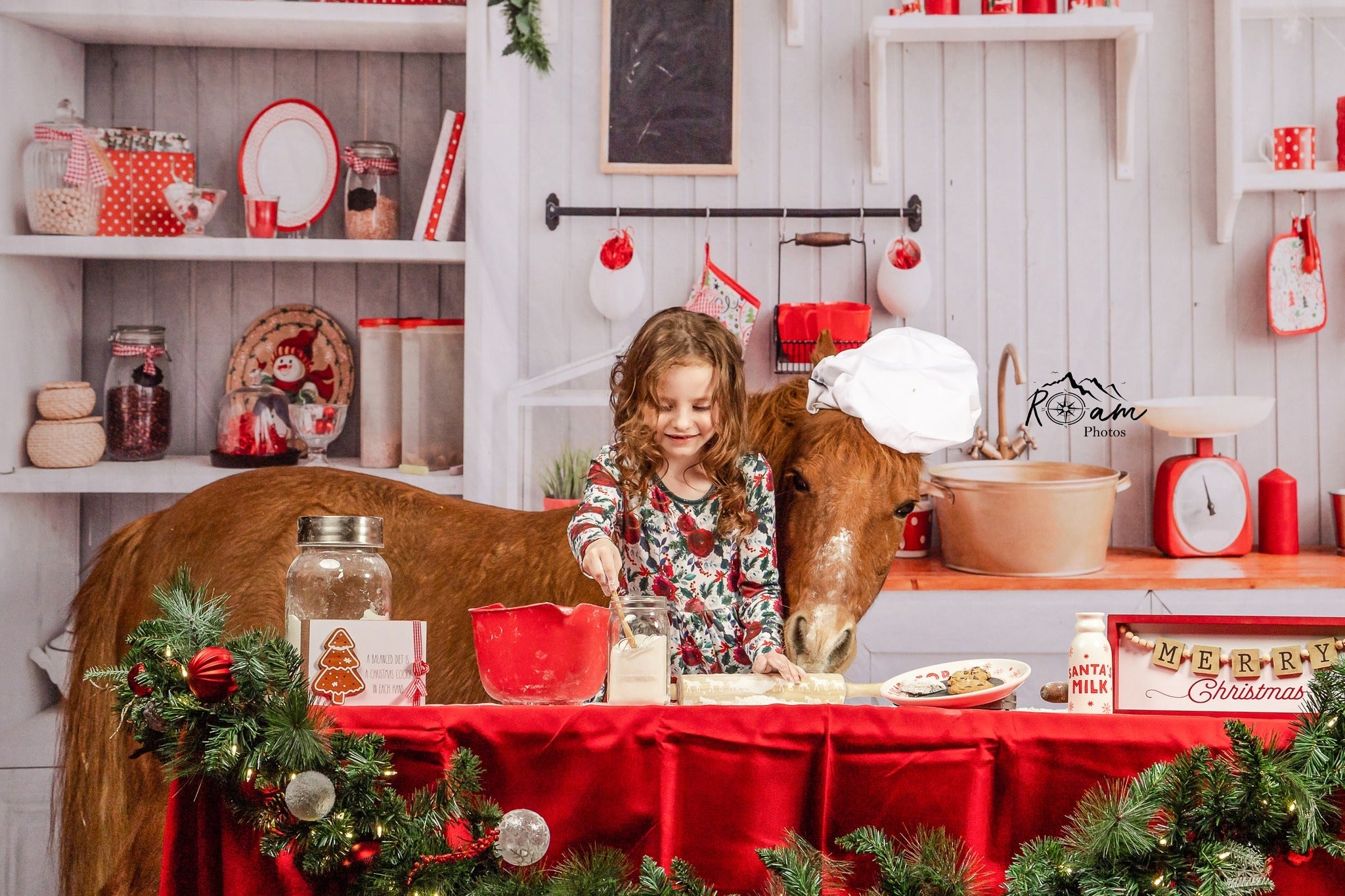 Kate Sweet Cute Kitchen Backdrop Designed by Pentaprisma a Creative Gr