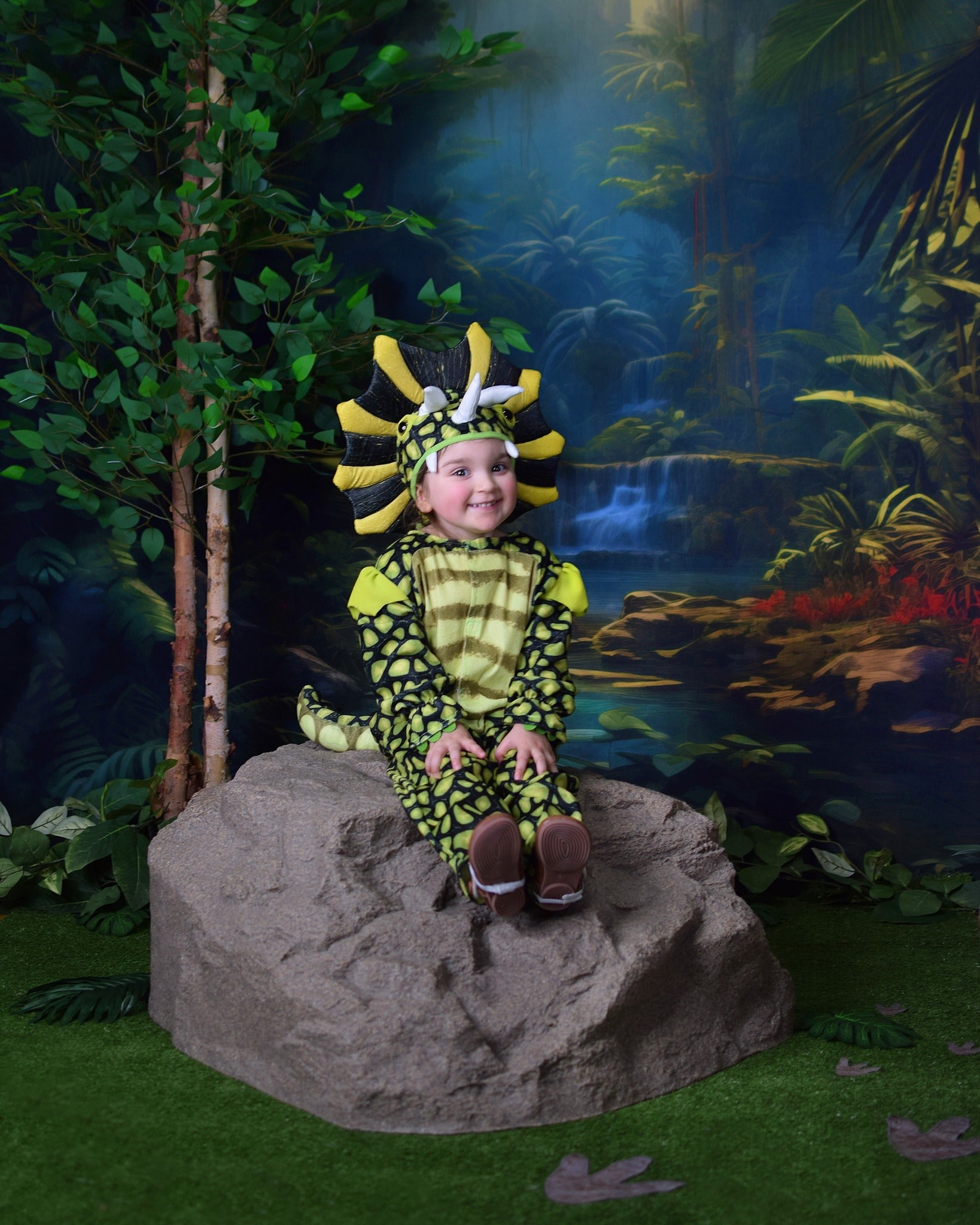 Kate Summer Jungle Paradise Backdrop Designed by Happy Squirrel Design