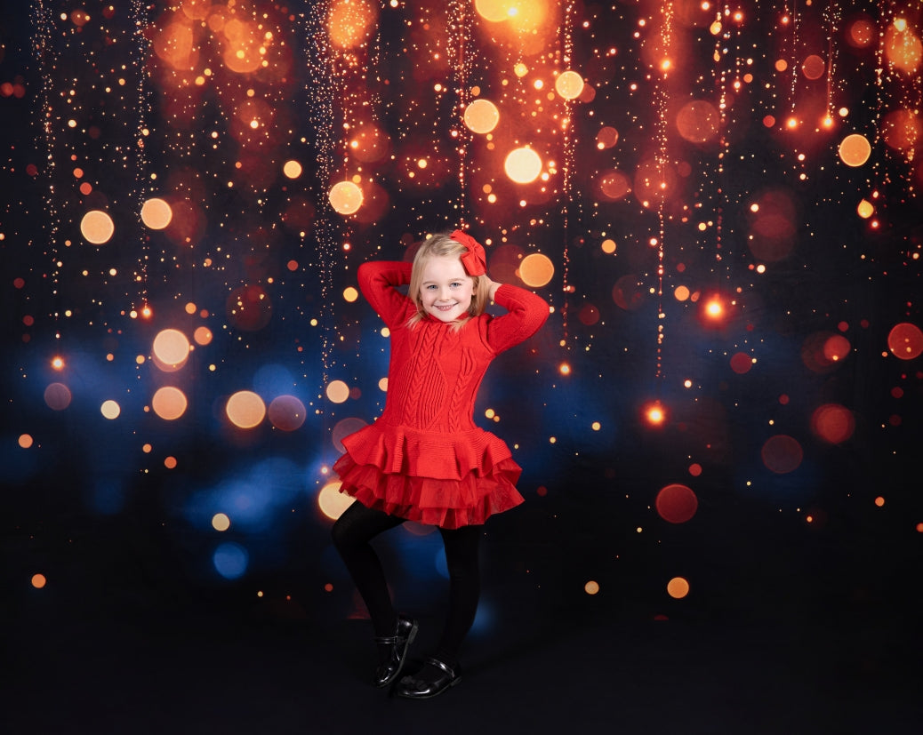 Kate Bokeh Sparkles Backdrop Designed by Mini MakeBelieve