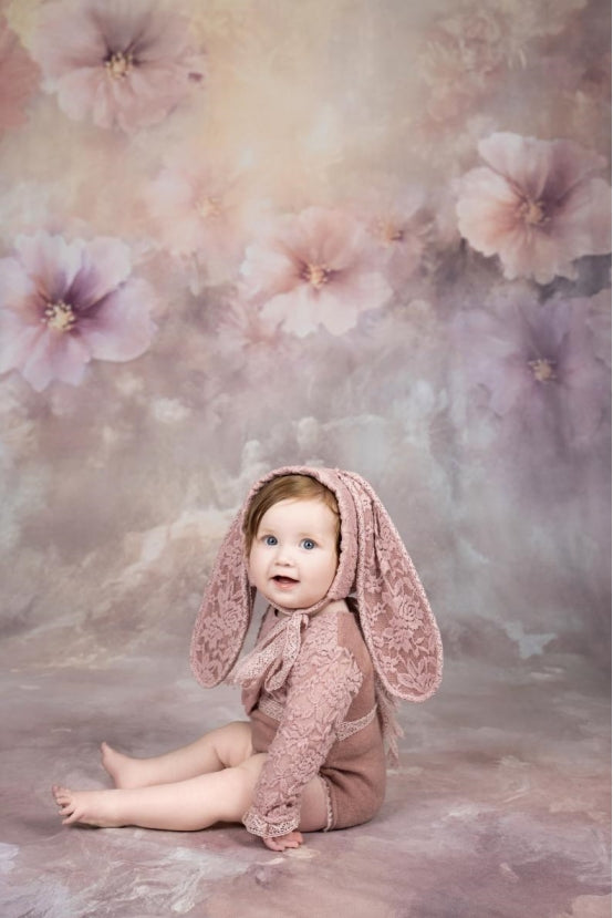 Kate Sweep Fine Art Floral Pink Backdrop Designed by Lidia Redekopp