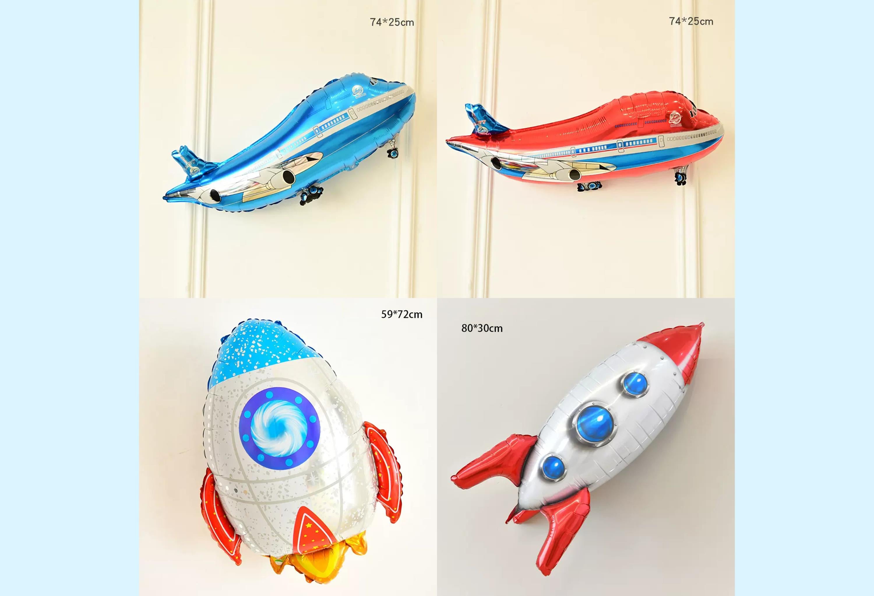 Kate Astronaut Universe Inflatable Props Set 16pcs