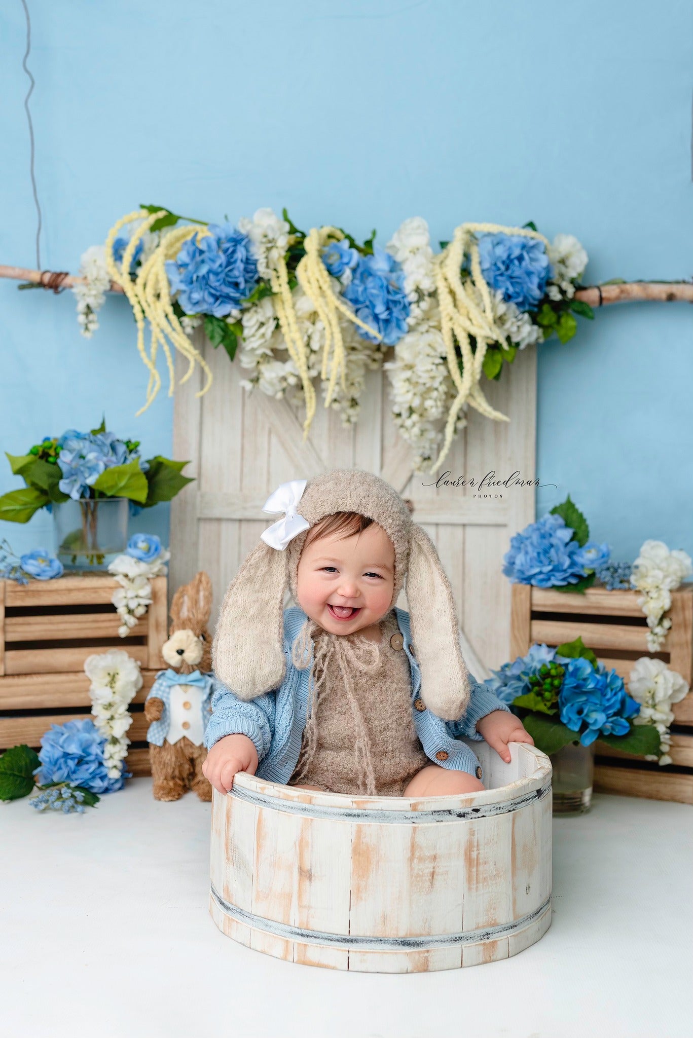 Kate Light Blue Solid Color Backdrop for Photography