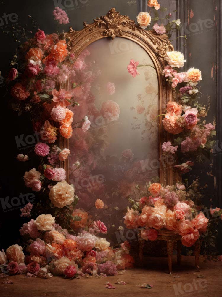 Kate Floral Mirror Backdrop Designed by Chain Photography