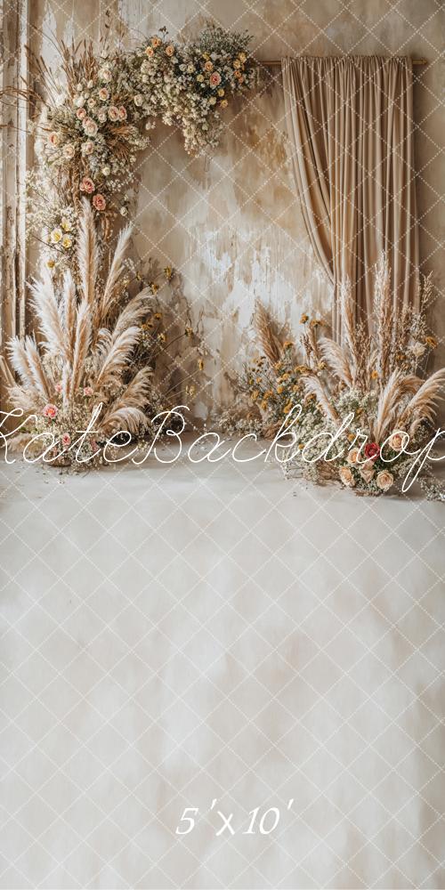 Kate Sweep Floral Boho Backdrop Designed by Chain Photographer