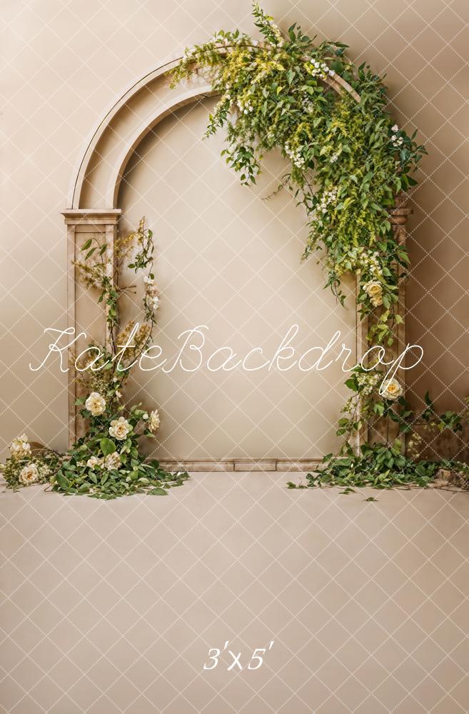 Kate Spring Green Plant Arch Backdrop Designed by Emetselch