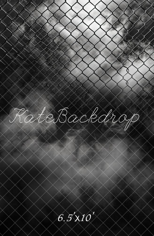 Kate Black Smoke Cricket Sports Iron Net Designed by Chain Photography