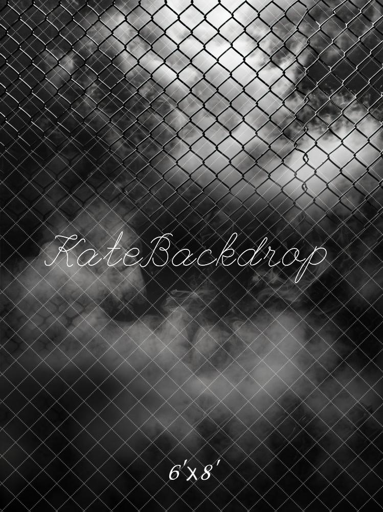 Kate Black Smoke Cricket Sports Iron Net Designed by Chain Photography