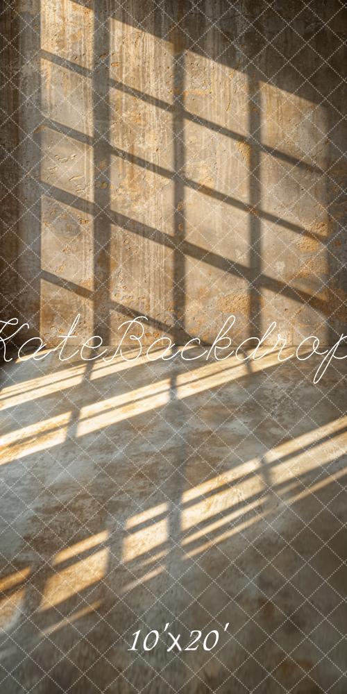 Kate Industrial Style Abstract Sunlight Wall Backdrop Designed by Emetselch