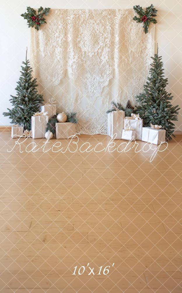 Kate Sweep Crochet Boho Christmas Tree Backdrop Designed by Lidia Redekopp