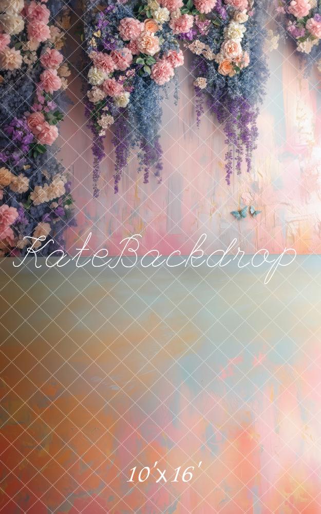 Kate Sweep Romantic Wisteria Bloom Backdrop Spring Designed by Patty Roberts