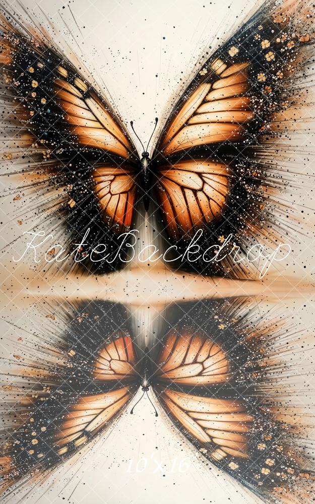 Kate Sweep Butterfly Art Backdrop Designed by Emetselch