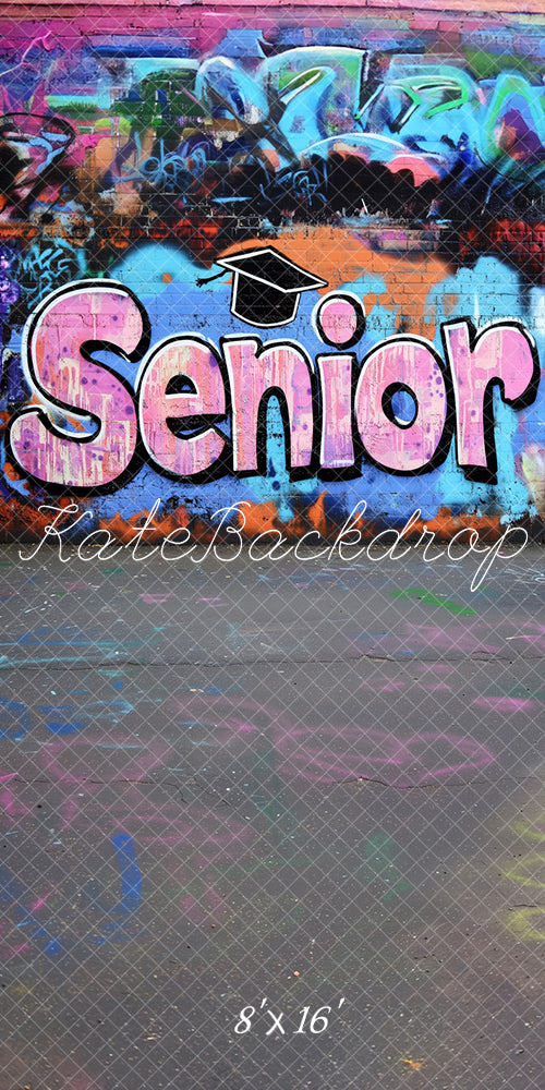 Kate Sweep Senior Graffiti Backdrop Designed by Patty Roberts