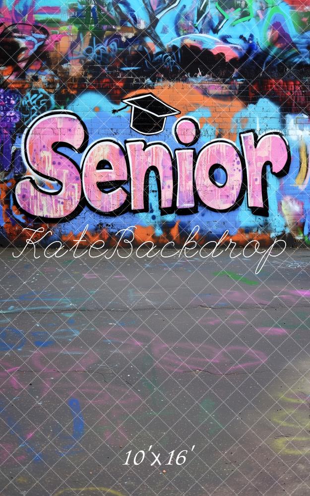 Kate Sweep Senior Graffiti Backdrop Designed by Patty Roberts