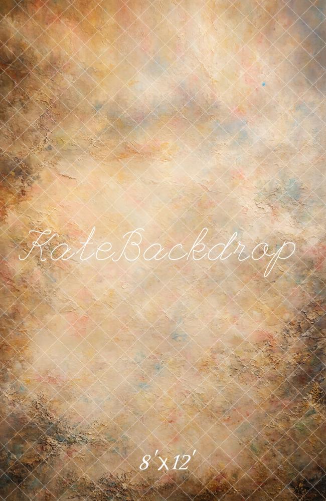 Kate Fleece Abstract Texture Light Brown Backdrop Designed by Emetselch