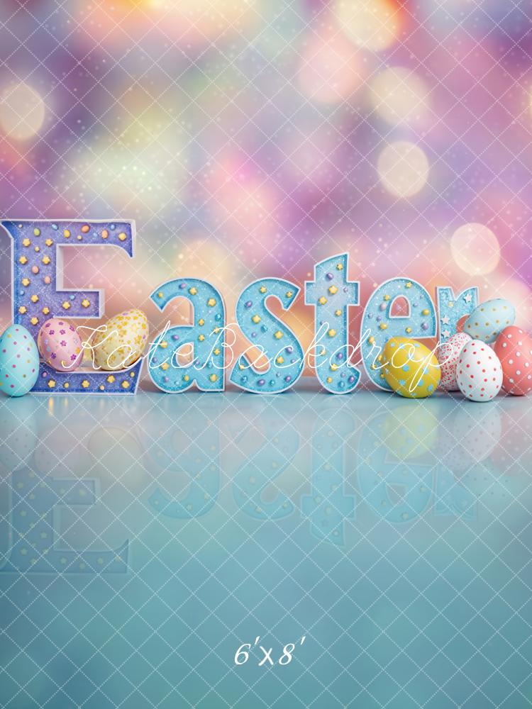 Kate Easter Egg Bokeh Backdrop Designed by Chain Photography