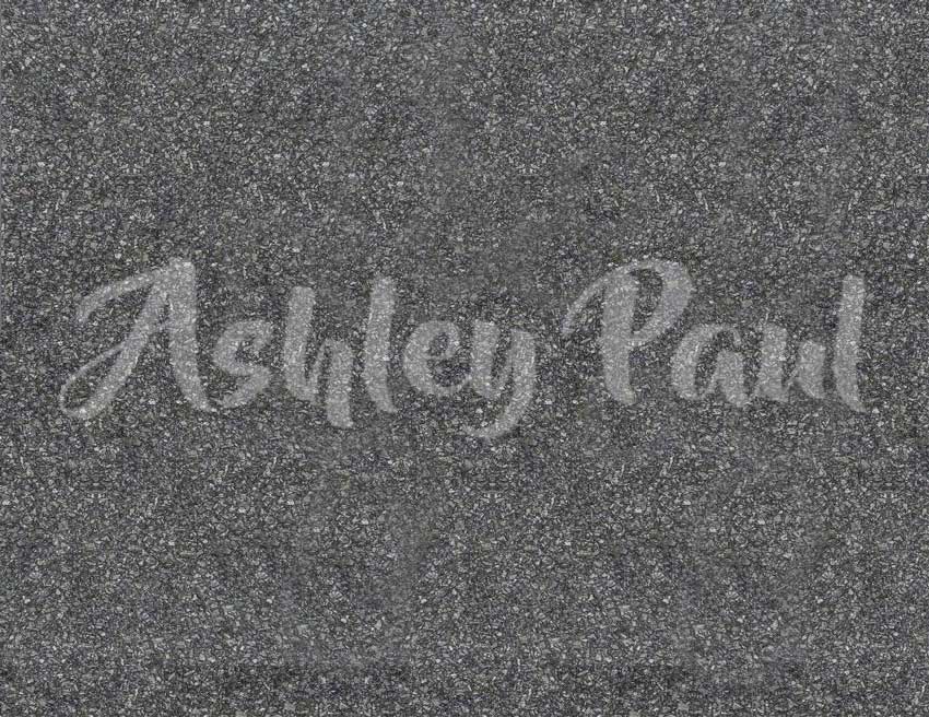 Kate Dark Gray Pavement Backdrop Designed by Ashley Paul