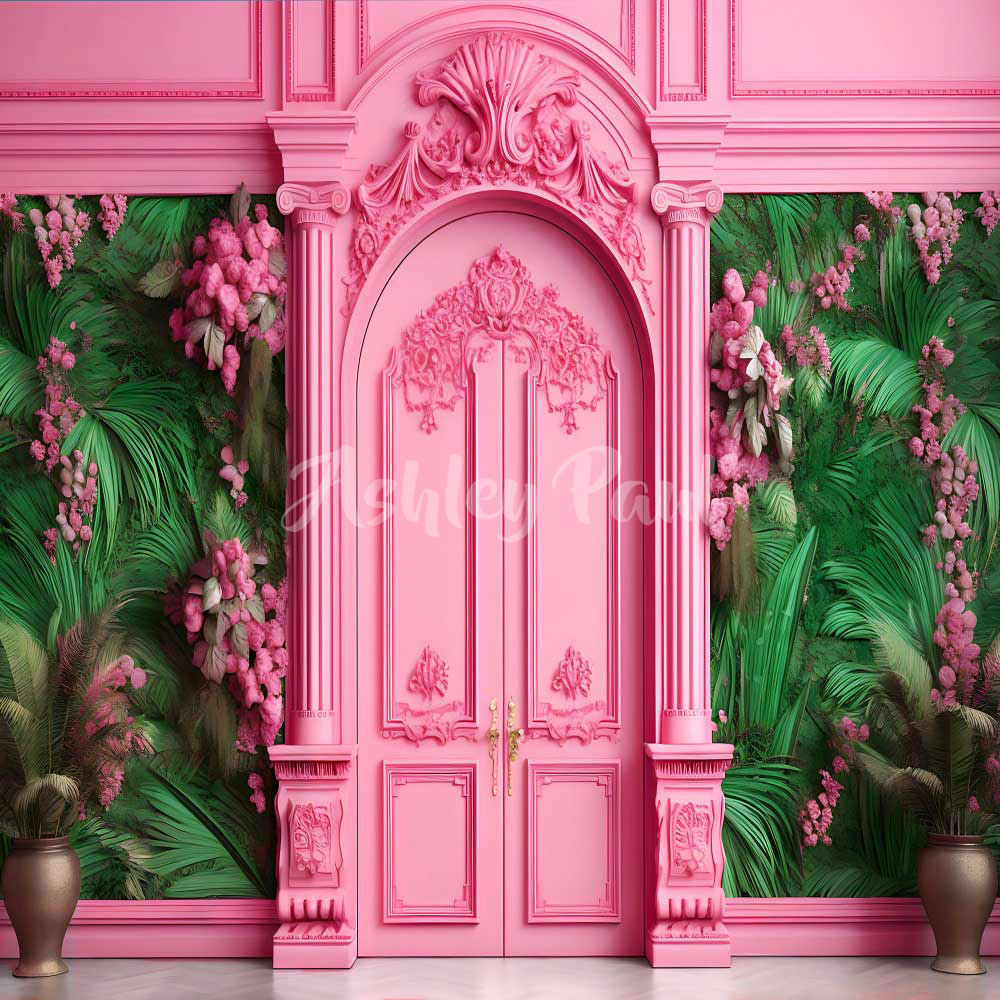 Kate Doll House Wall Backdrop Designed by Ashley Paul