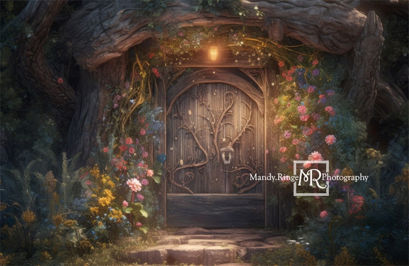 Kate Enchanted Fairy Tree House Backdrop Flower Designed by Mandy Ringe Photography