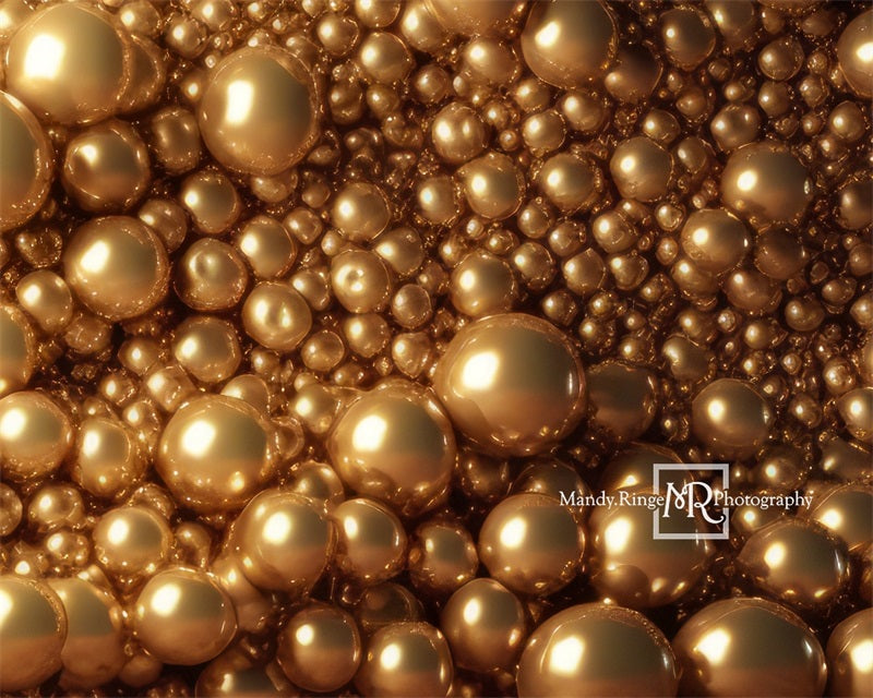 Kate Golden Balloon Party Backdrop Designed by Mandy Ringe Photography