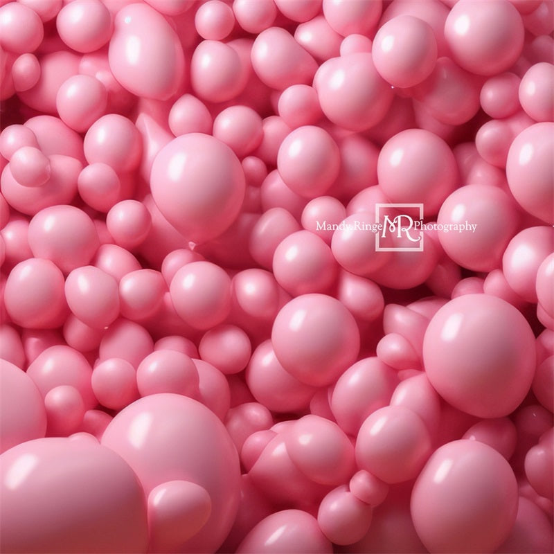 Kate Pink Balloon Wall Backdrop Designed by Mandy Ringe Photography