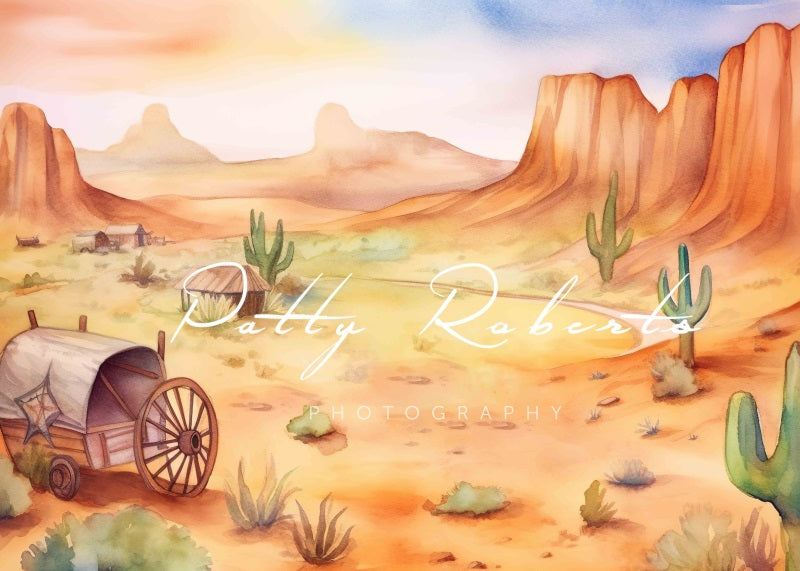 Kate Wild West Adventure Backdrop Designed by Patty Robertss