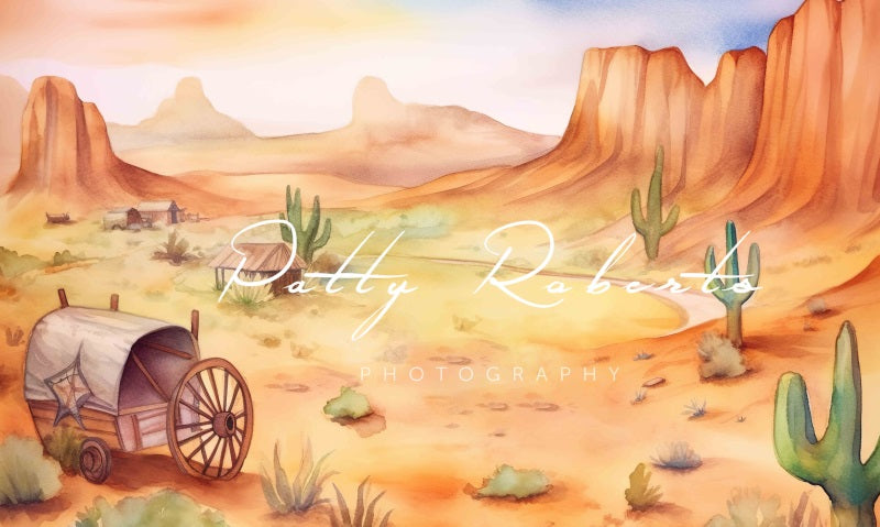 Kate Wild West Adventure Backdrop Designed by Patty Robertss