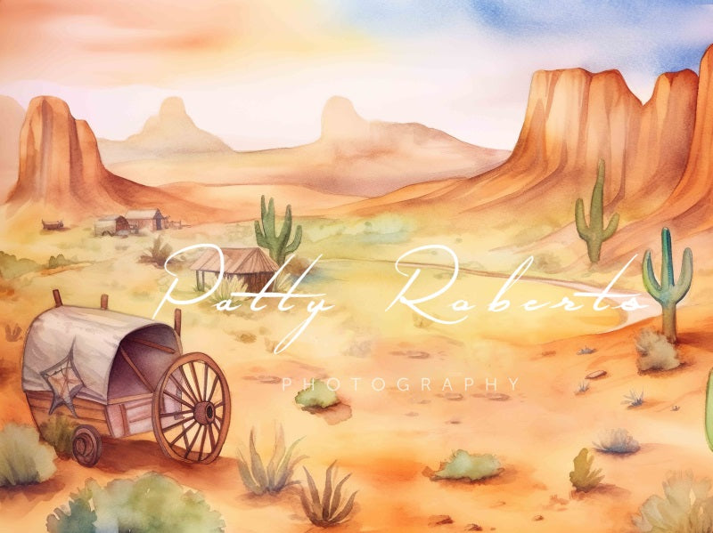 Kate Wild West Adventure Backdrop Designed by Patty Robertss