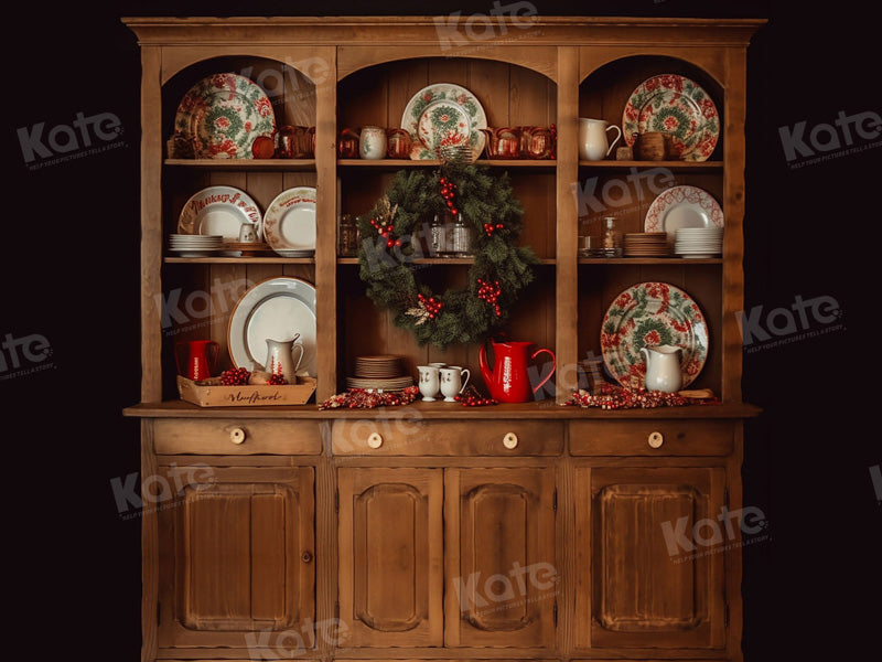 Kate Christmas Cupboard Backdrop for Photography