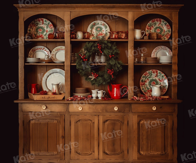 Kate Christmas Cupboard Backdrop for Photography