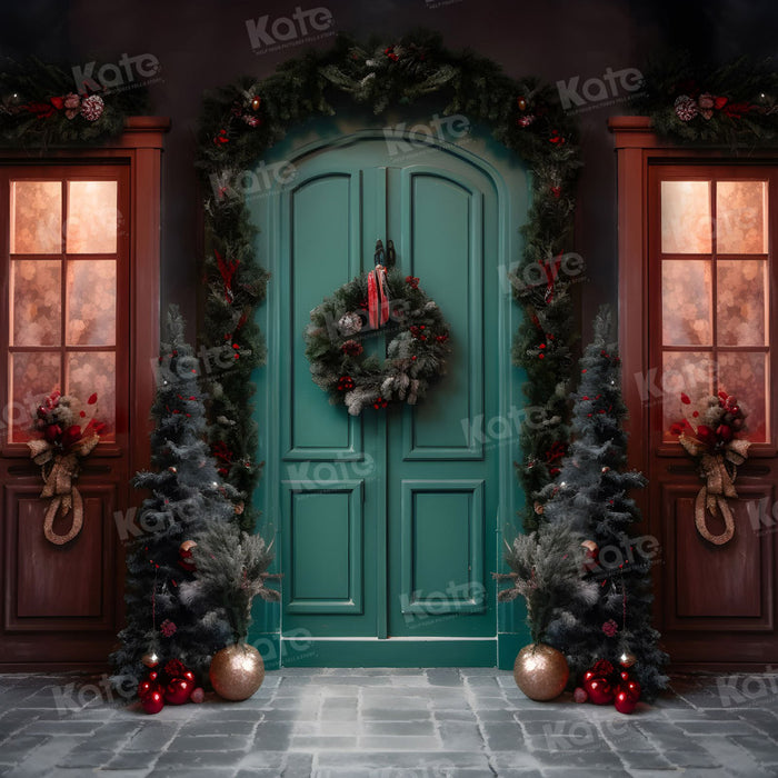 Kate Christmas Tree Wreath Backdrop For Photography