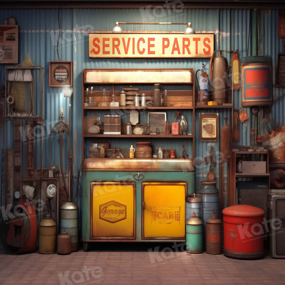 Kate Service Parts Tool Backdrop Designed by Chain Photography