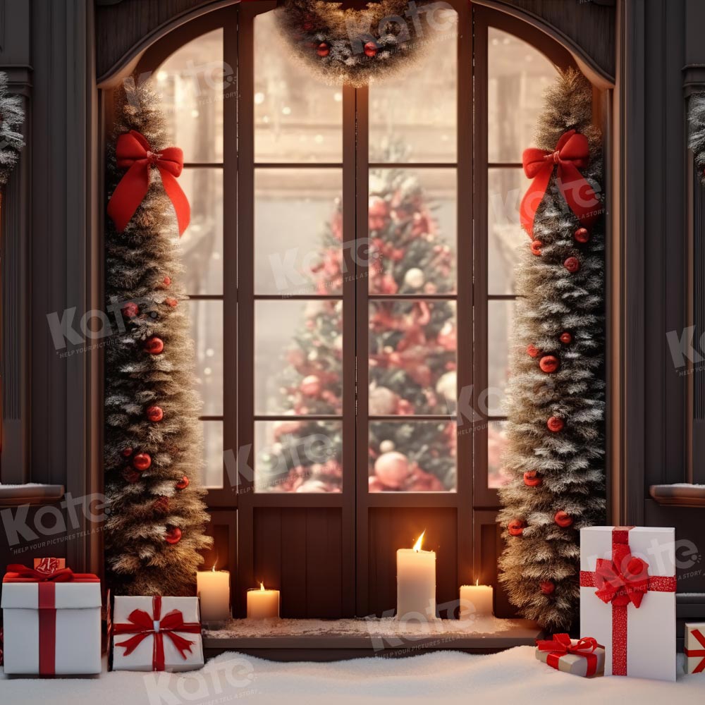 Kate Snow Christmas Gift Backdrop Designed by Emetselch