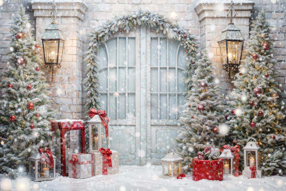 Kate Snow Gift Christmas Backdrop Designed by Emetselch