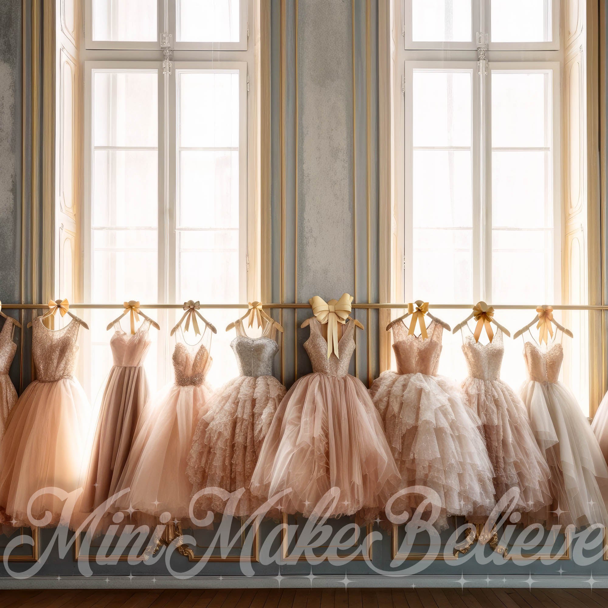 Kate Valentine Ballet Dresses Backdrop Designed by Mini MakeBelieve