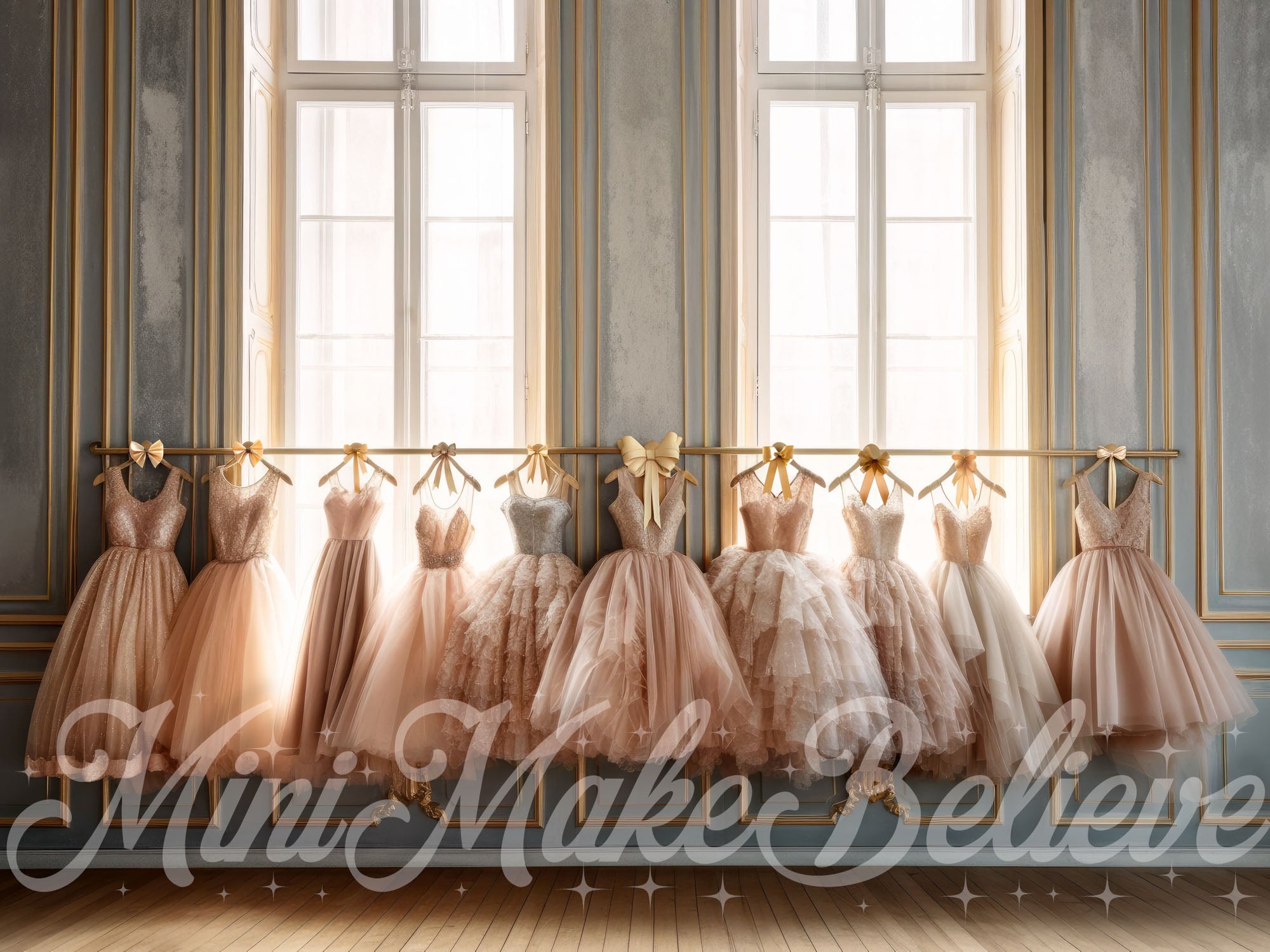 Kate Valentine Ballet Dresses Backdrop Designed by Mini MakeBelieve