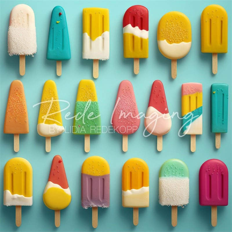 Kate Summer Popsicels Backdrop Designed by Lidia Redekopp