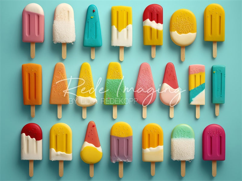 Kate Summer Popsicels Backdrop Designed by Lidia Redekopp