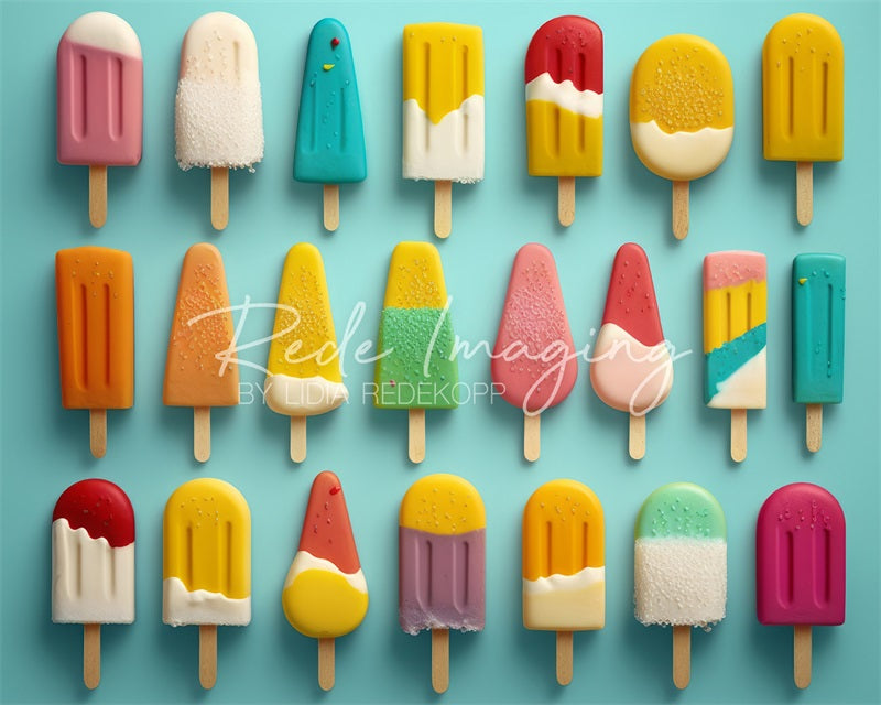 Kate Summer Popsicels Backdrop Designed by Lidia Redekopp