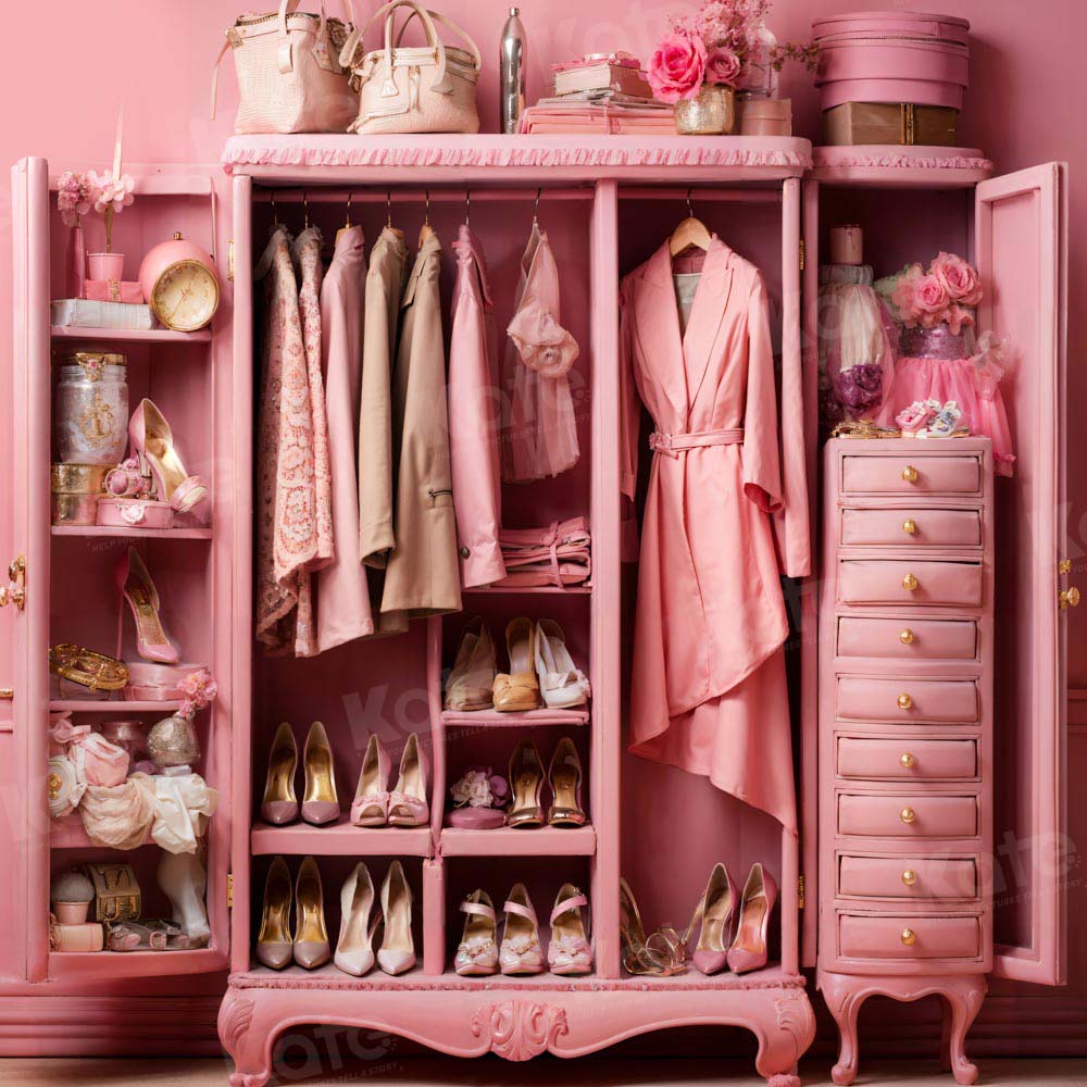 Kate Pink Wardrobe Backdrop Designed by Emetselch