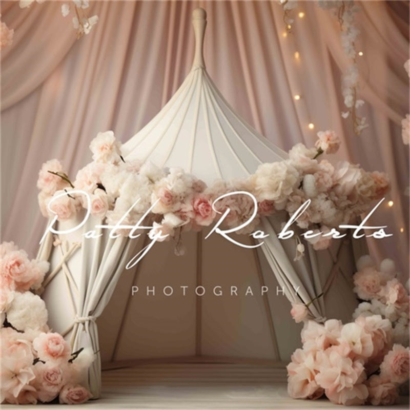 AUSALE Kate Flower Tent Cake Smash Backdrop Designed by Patty Robertss