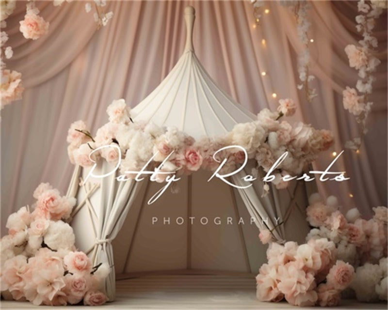 AUSALE Kate Flower Tent Cake Smash Backdrop Designed by Patty Robertss