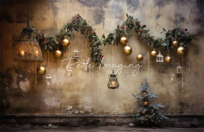 Kate Christmas Decay Backdrop Designed by Lidia Redekopp