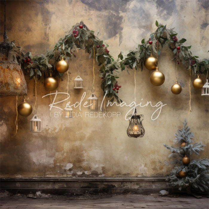 Kate Christmas Decay Backdrop Designed by Lidia Redekopp