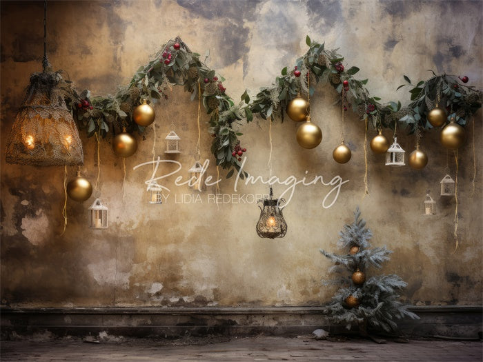 Kate Christmas Decay Backdrop Designed by Lidia Redekopp