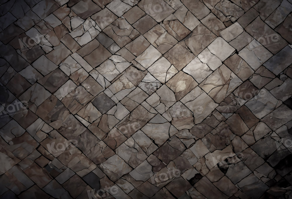 Kate Cracked Tiles Floor Backdrop Designed by Emetselch