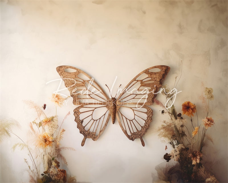 Kate Wooden Butterfly Backdrop Designed by Lidia Redekopp