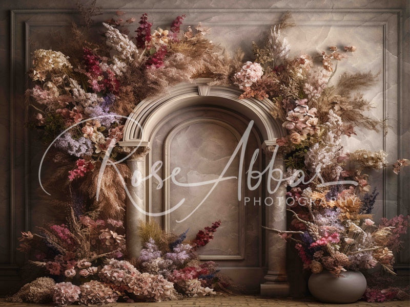 Kate Boho Fall Floral Arch Backdrop Designed By Rose Abbas