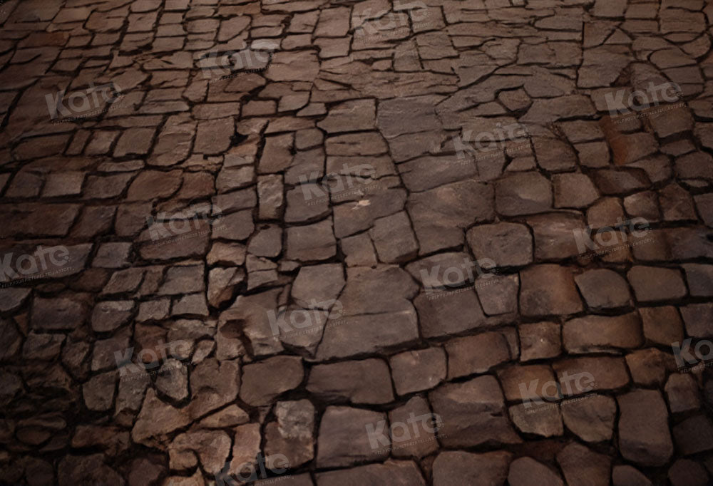 Kate Dark Stone Floor Backdrop Designed by Emetselch