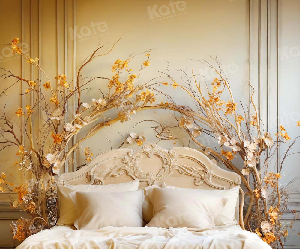 Kate Autumn/Fall Boho Headboard Backdrop Designed by Emetselch