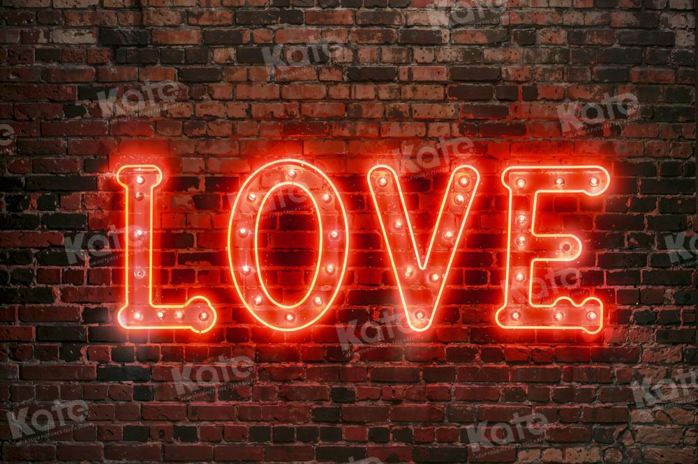 Kate Wall Love Light Backdrop Designed by Chain Photography